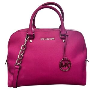 Michael Kors Pink Satchel Bag